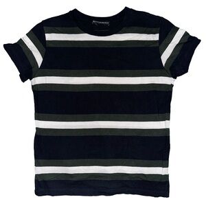 Brandy Melville Striped Helen Top in Blue, Green, and White